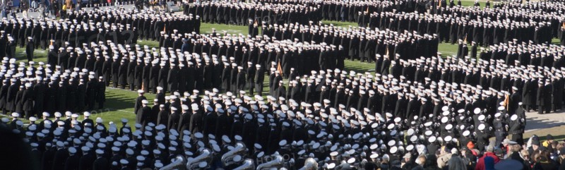 Military Procession, 110th Army-Navy Football Game, Philadelphia, Pennsylvania, USA