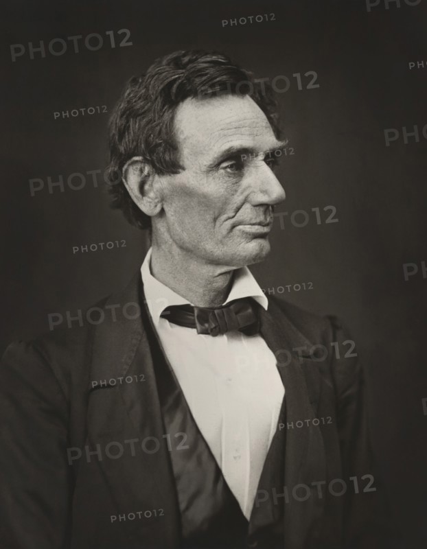 Head and Shoulders Portrait of Abraham Lincoln, Photograph by Alexander Hesler, 1860