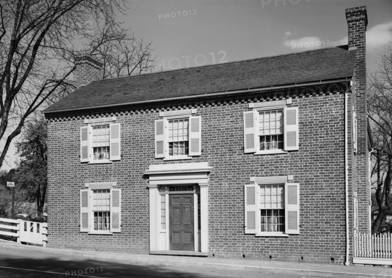 Andrew Johnson House, 217 North Main Street, Greeneville, Green County, Tennessee, USA, Historic American Buildings Survey, 1933