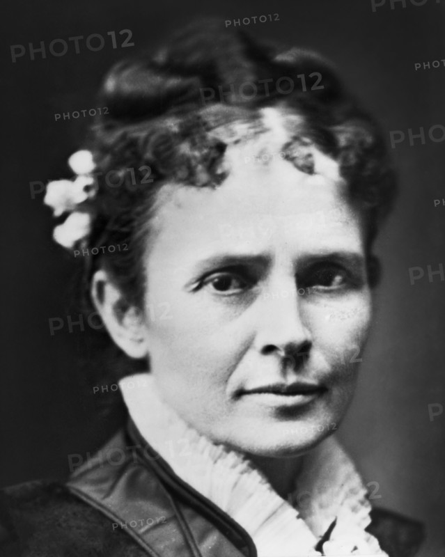 Lucretia Garfield (1832-1918), Wife of James A. Garfield, 20th President of the United States, Head and Shoulders Portrait, Photograph by Mathew B. Brady, 1870's