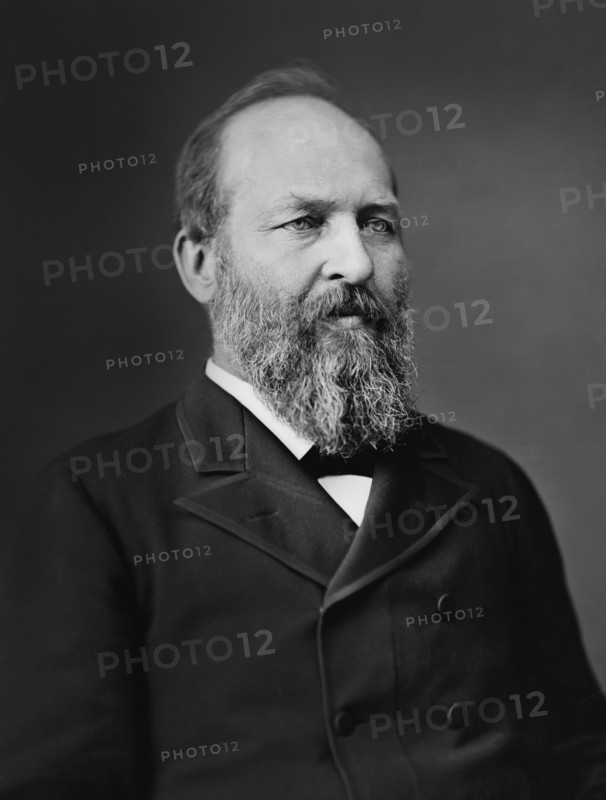James A. Garfield (1831-81), 20th President of the United States, Half-Length Seated Portrait, Mathew B. Brady, Brady-Handy Collection, 1870-80