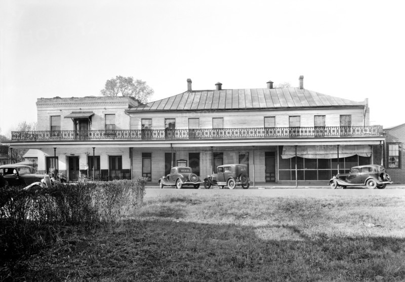 Excelsior Hotel, Austin Street, Jefferson, Marion County, Texas, USA, Historic American Buildings Survey, 1930's