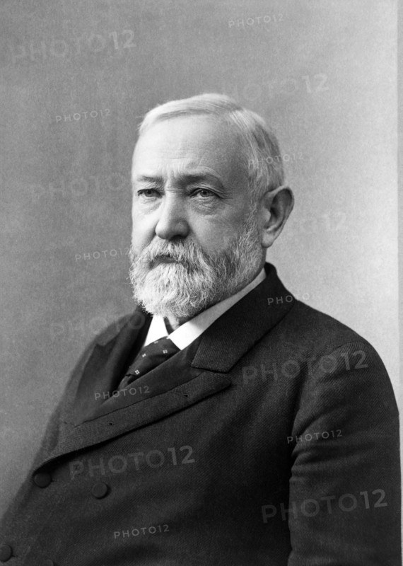 Benjamin Harrison (1833-1901), 23rd President of the United States 1889-93, Half-Length Portrait, Photograph by Pach Brothers, 1896