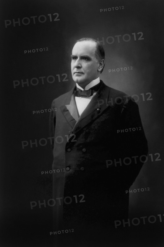 William McKinley (1843-1901), 25th President of the United States 1897-1901, Three-Quarter Length Portrait, 1896
