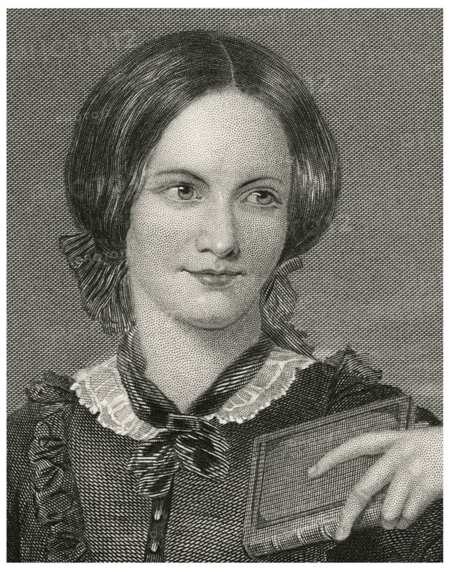 Charlotte Bronte (1816-55), English Novelist and Poet, Head and Shoulders Portrait, Steel Engraving, Portrait Gallery of Eminent Men and Women of Europe and America by Evert A. Duyckinck, Published by Henry J. Johnson, Johnson, Wilson & Company, New York, 1873