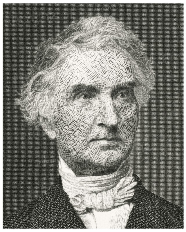 Justus, Baron von Liebig (1803-73), German Chemist, Made Significant Contributions to the Analysis of Organic Compounds, the Organization of Laboratory-based Chemistry Education, and the Application of Chemistry to Biology and Agriculture, head and Shoulders Portrait, Steel Engraving, Portrait Gallery of Eminent Men and Women of Europe and America by Evert A. Duyckinck, Published by Henry J. Johnson, Johnson, Wilson & Company, New York, 1873