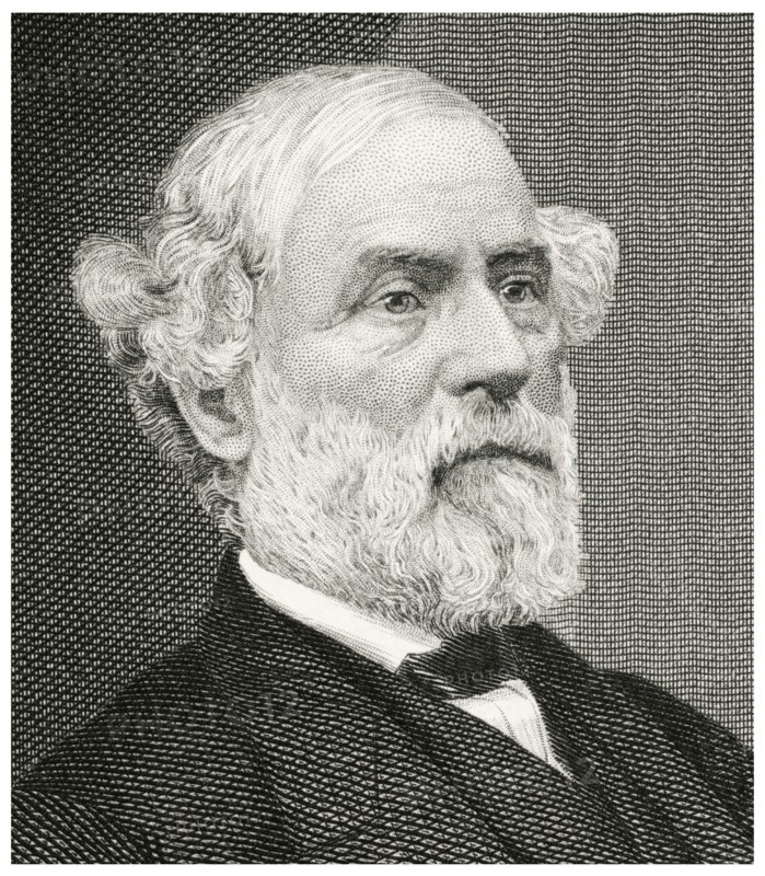 Robert E. Lee (1807-70) American and Confederate Soldier, Commanding General of the Confederate Forces during the American Civil War, Head and Shoulders Portrait, Steel Engraving, Portrait Gallery of Eminent Men and Women of Europe and America by Evert A. Duyckinck, Published by Henry J. Johnson, Johnson, Wilson & Company, New York, 1873