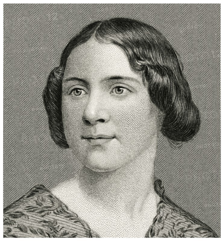 Jenny Lind Goldschmidt (1820-87), Swedish Opera Singer, Head and Shoulders Portrait, Steel Engraving, Portrait Gallery of Eminent Men and Women of Europe and America by Evert A. Duyckinck, Published by Henry J. Johnson, Johnson, Wilson & Company, New York, 1873