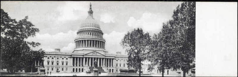 U.S. Capitol Building, Washington, D.C, USA, The Rotograph Company, 1905