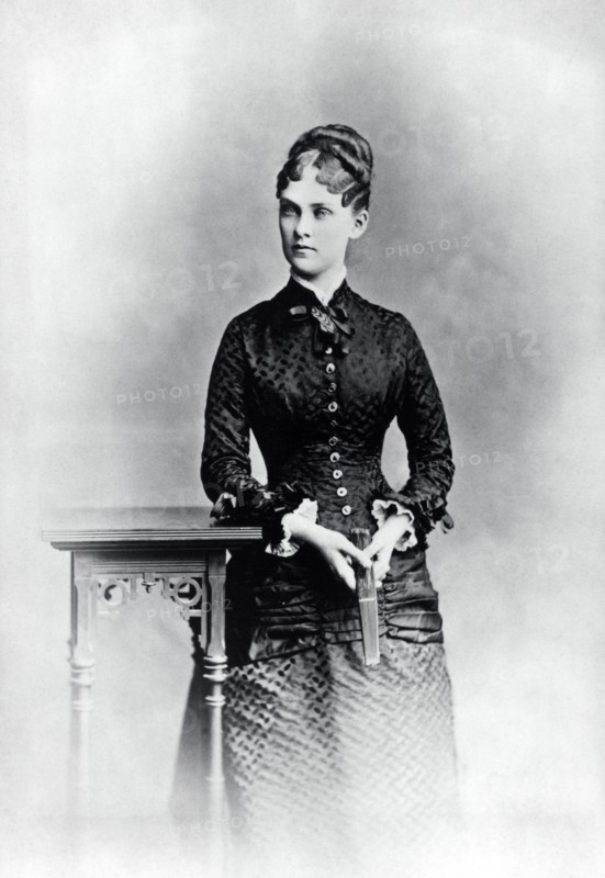 Alice Roosevelt, First Wife of Theodore Roosevelt, Three-Quarter Length Portrait, 1880's