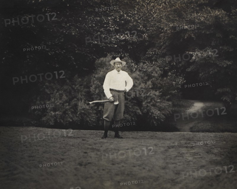 U.S. President Theodore Roosevelt with Ax in Hand