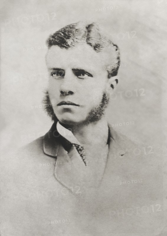 Theodore Roosevelt, Head and Shoulders Portrait during Freshman Year at Harvard University, 1876