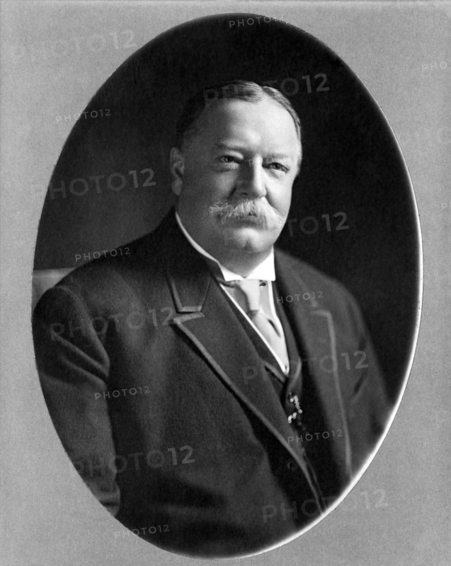 William Howard Taft (1857-1930), 27th President of the United States 1909-1913, 10th Chief Justice of the United States 1921-1930, Half-Length Portrait, 1912
