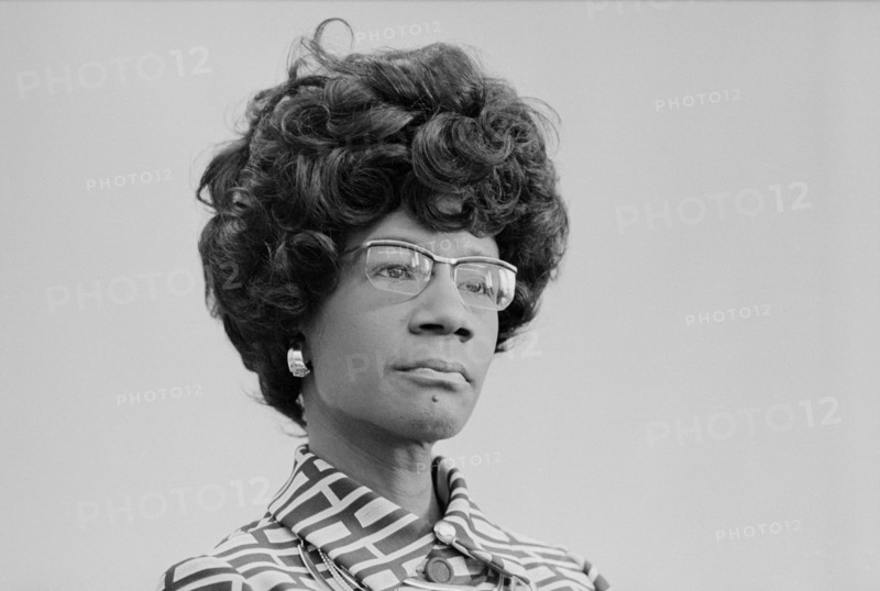 Democratic U.S. Congresswoman Shirley Chisholm Announcing her Candidacy for U.S. Presidential Nomination, Thomas J. O'Halloran, January 25, 1972