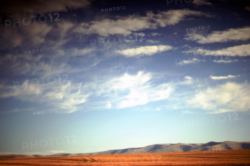 Vast Rural Landscape with Cloudscape