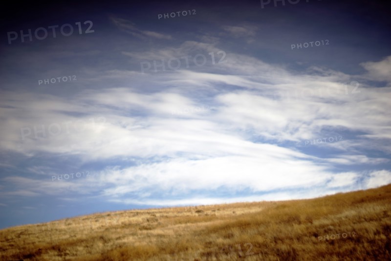 Rural Landscape with Atmospheric Cloudscape