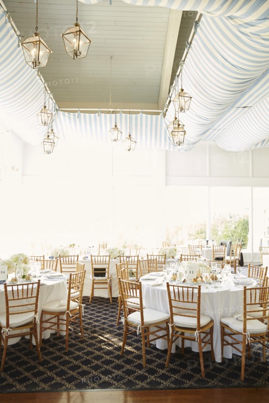 Decorated Wedding Reception Tables