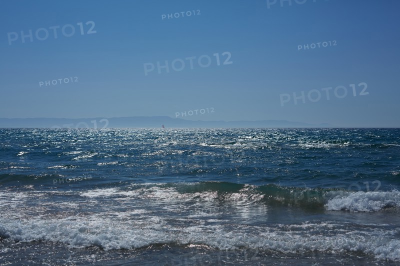 Beach Waves, Patras, Greece