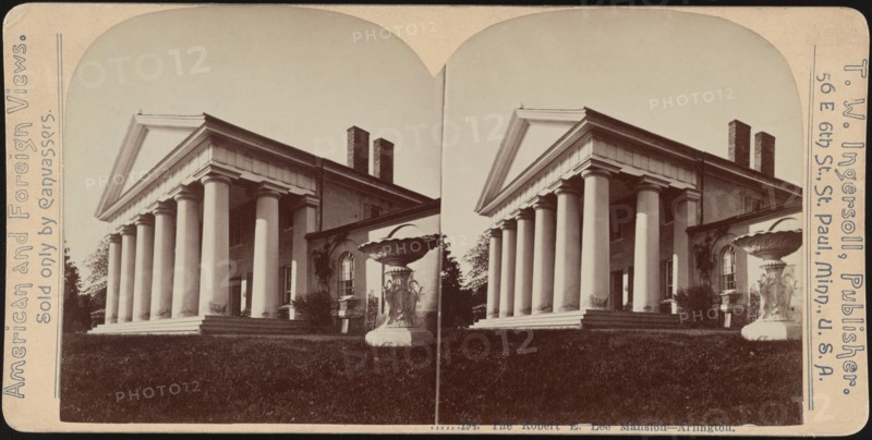 Robert E. Lee, mansion, architecture, Arlington, Virginia, historical,