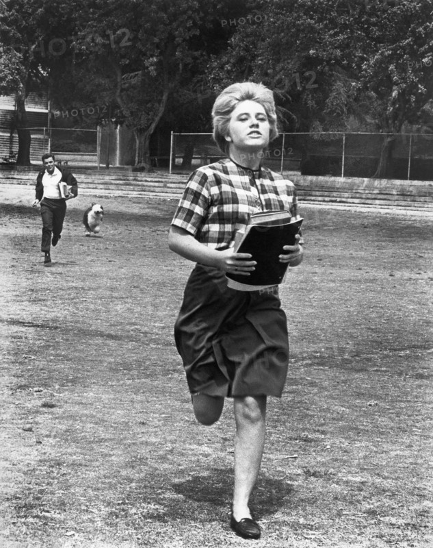 Patty Duke, on-set of the Film, "Billie", United Artists, 1965