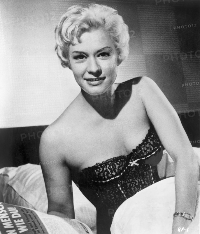 Ingrid van Bergen, Publicity Portrait for the Film, "Roses for the Prosecutor", aka "Rosen für den Staatsanwalt", Altura Films International, 1959