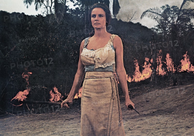 Trish Van Devere, Publicity Portrait for the Film, "The Savage is Loose", Campbell Devon Films, 1974