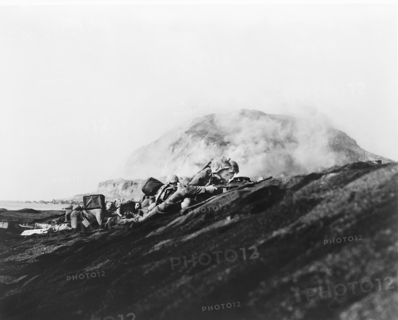 U.S. marines, military, Iwo Jima, World War II, historical,