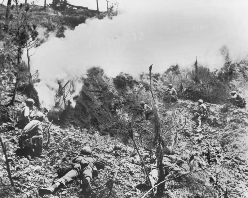 U.S. marines, military, Okinawa, World War II, historical,