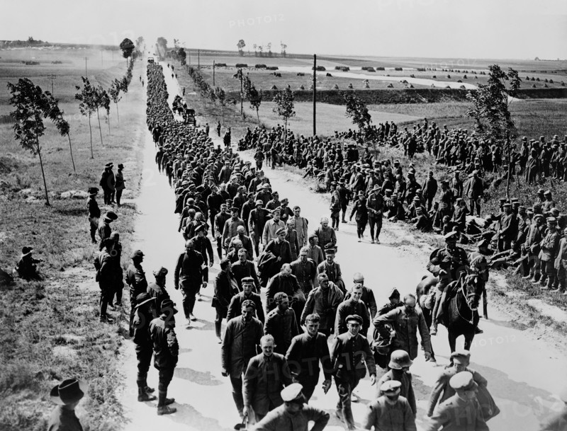 prisoners, Germans, soldiers, World War I, historical,
