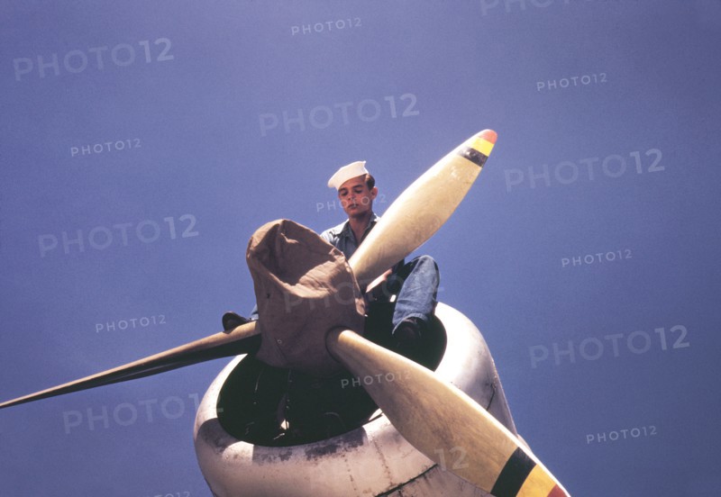 airplane, military, man, World War II, WWII, historical,