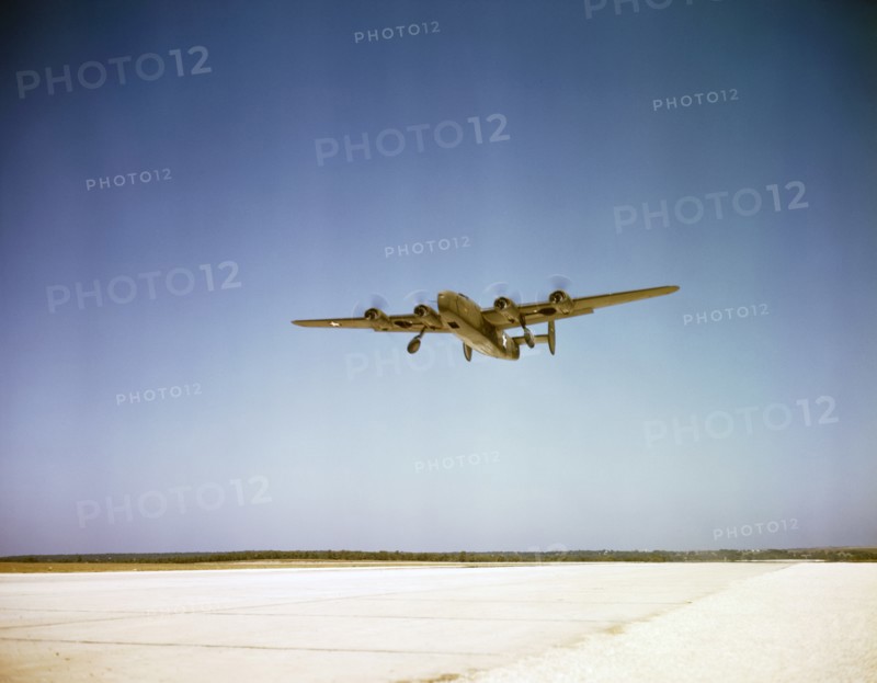 Transport Plane taking off on Test Flight