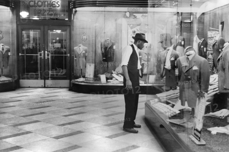 Man Window Shopping
