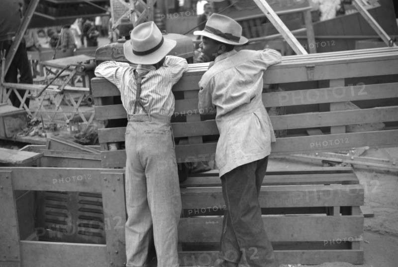 Two African American Children at Greene County Fair