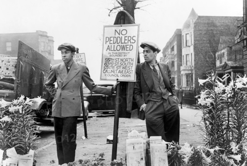 Peddlers on Easter Morning on Garfield Boulevard