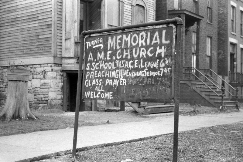 Sign outside of Church in the Black Belt