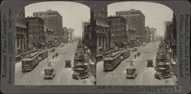 West on Marietta St.