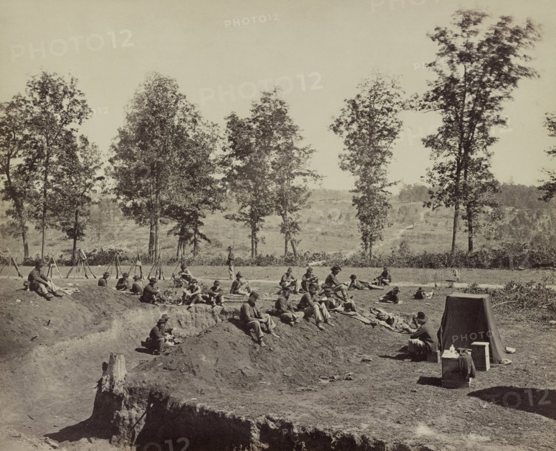 View from Confederate Lines Southeast of Atlanta