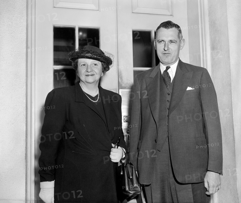 U.S. Secretary of Labor Frances Perkins and Dr. John R. Steelman
