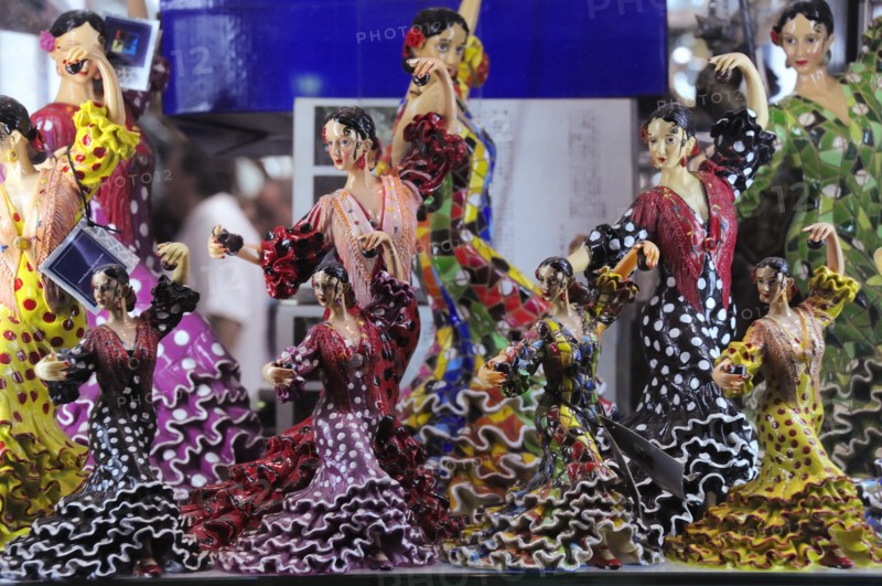 Porcelain Flamenco Figurines in Store