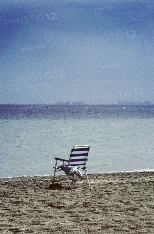 Beach Chair by Sea