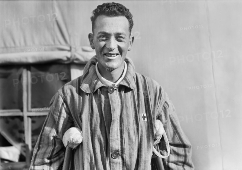 Injured American Soldier