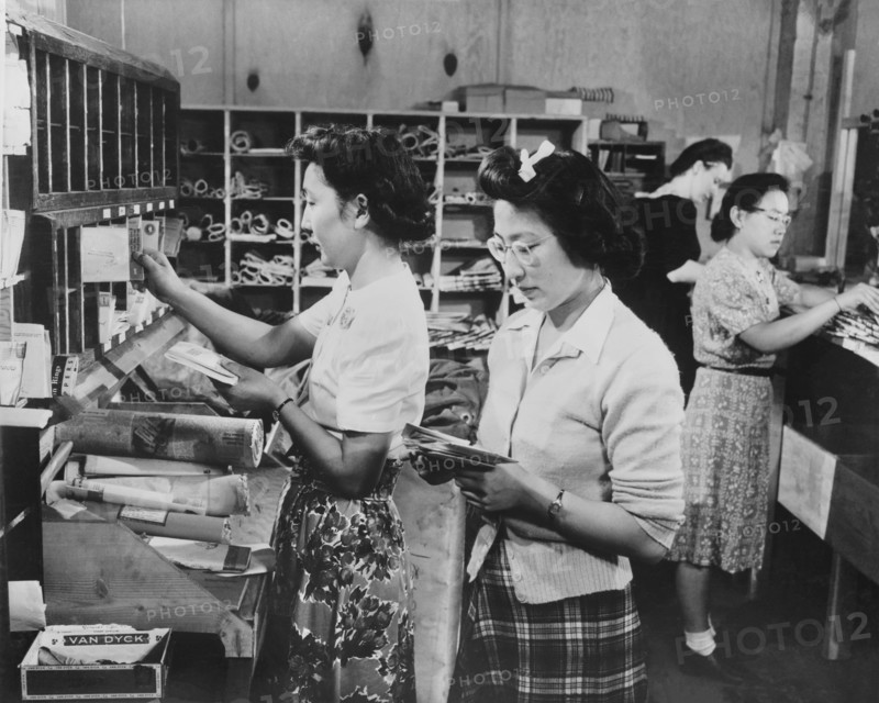 Detention Facility Postal Service for Evacuees of Japanese Ancestry