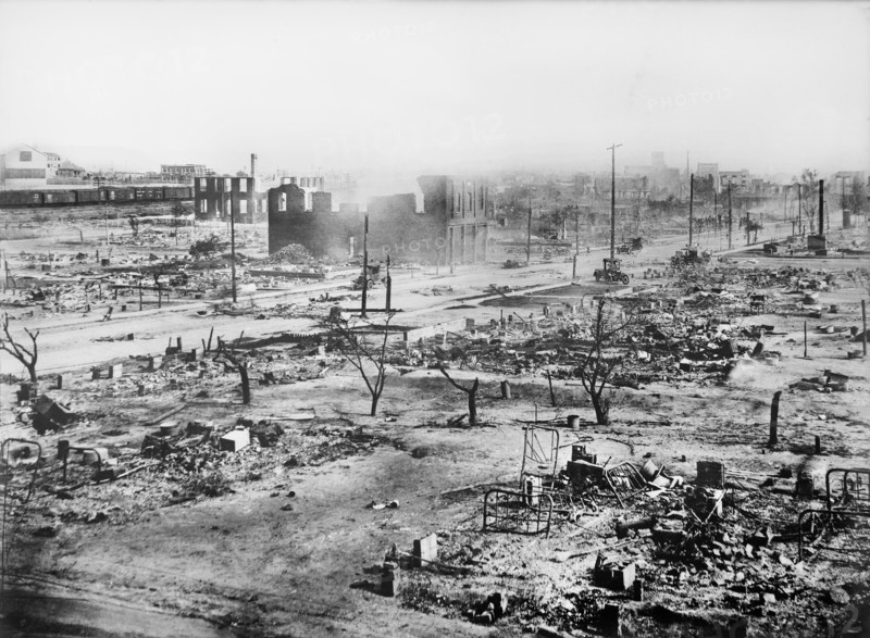 Ruins of Greenwood District after Race Riots