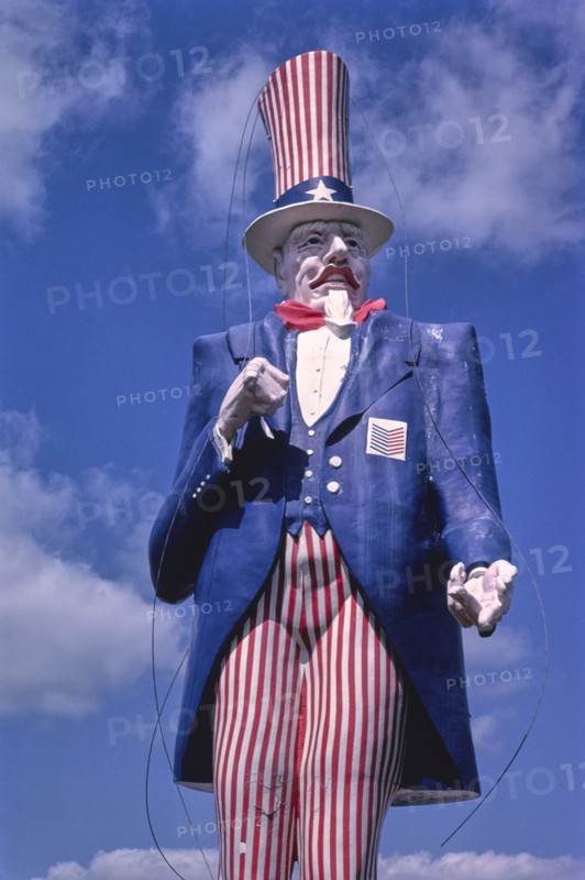 Uncle Sam Fast Food Symbol