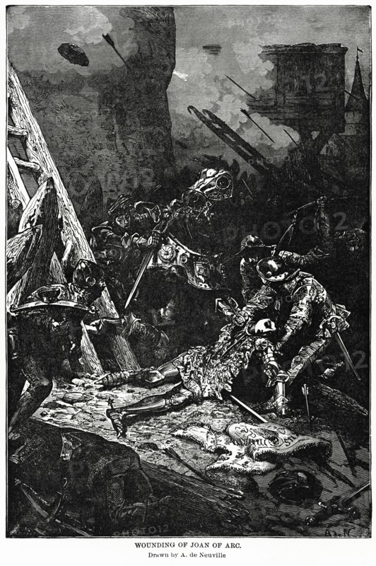 Wounding of Joan of Arc