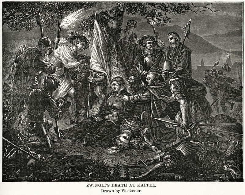 Zwingli's Death at Kappel