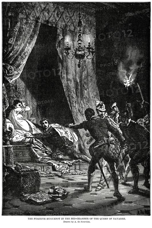 The Fugitive Huguenot in the Bed-Chamber of the Queen of Navarre