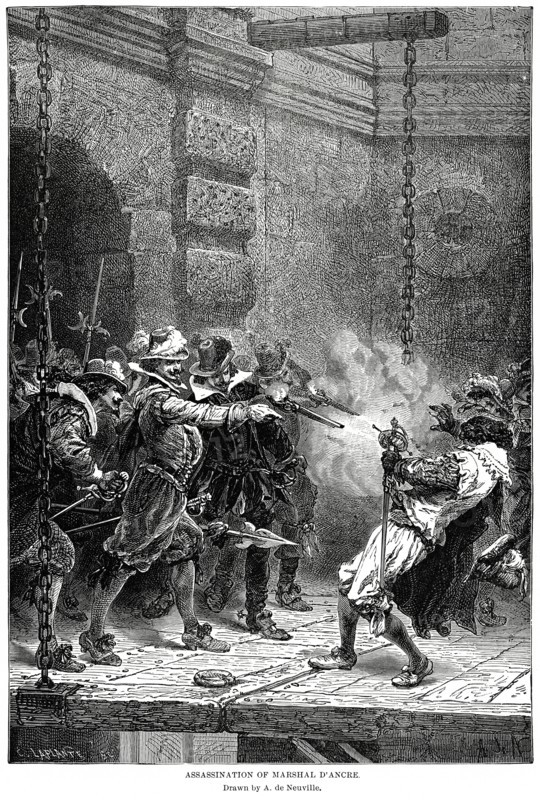 Assassination of Marshal D'Ancre (Concino Concini