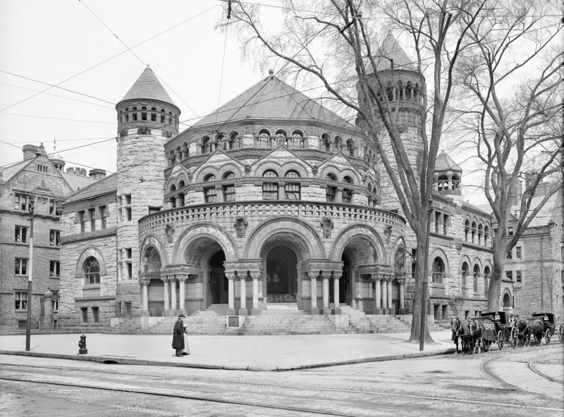 Osborn Hall, Yale University, early 1900's
