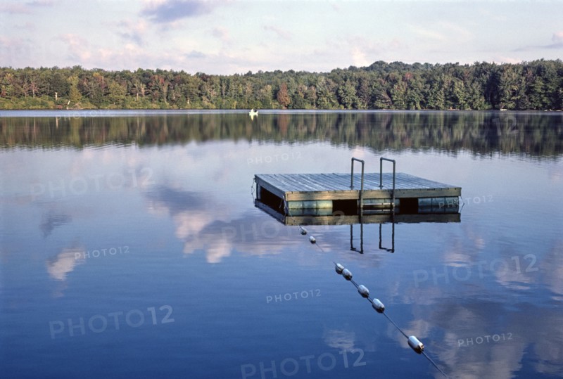 Menges Sand Pond, Menges Lakeside Resort, 1977